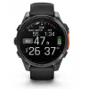 Garmin Fenix 8 3.56 cm (1.4) AMOLED 47 mm Digital 454 x 454 pikseļi Skārienekrāns Melns Wi-Fi GPS (satelīts)