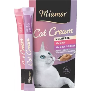 MIAMOR Cat Cream Malt - kaķu gardumi - 24x15g