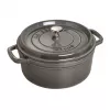 Staub 40509-312-0 kastrolis 5,25 L apaļš grafīts, pelēks