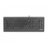 Natec Barracuda - Tastatūra - US - Melna - Tastatūra - ASV angļu - Melna