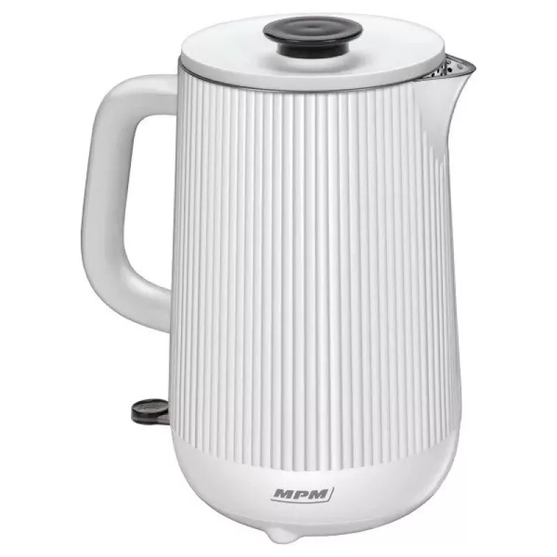 MPM MCZ-115 elektriskā tējkanna 1.5 L 1800 W Balta