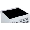 Simfer 6043SEDBB Brīvi stāvoša elektriskā plīts, 62 L, Balta