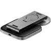 SATECHI 3-in-1 salokāms Qi2 bezvadu uzlādes statīvs (Space Gray) ar A, C, G tipa spraudņiem