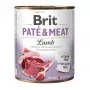 Mitrā suņu barība Brit Paté & Meat ar jēru 800 g – pilnvērtīga konservēta maltīte pieaugušiem suņiem, 11% olbaltumvielu, 9% tauku, 75% mitruma