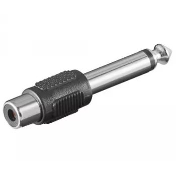 Microconnect AUDANG savienotāju adapteris 6.3mm RCA Melns