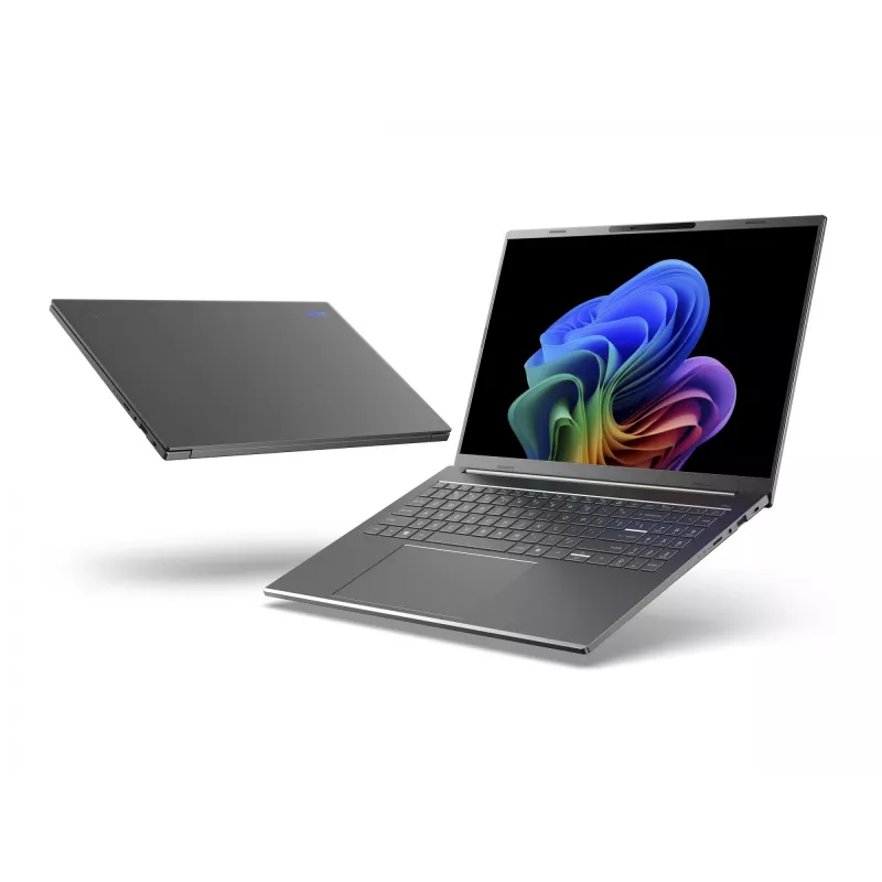 Portatīvais dators Acer Aspire 16 AI A16-52M-75LW — Intel Core Ultra 7 258V, 16 collu WUXGA+ 2048×1280, 32 GB LPDDR5x, 1 TB SSD, Intel Arc 140V, Windows 11 Home, pelēks