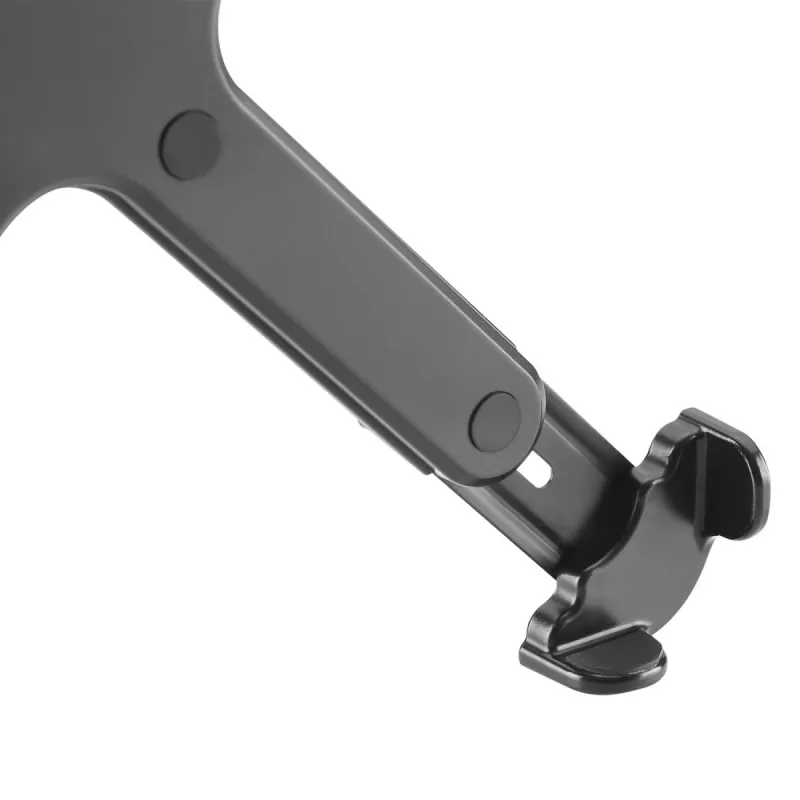Piezīmjdatoru galda turētājs MACLEAN MC-836 — regulējams augstums, ergonomisks dizains, melns, horizontālai klēpjdatoru lietošanai (58,5×236×320 mm)