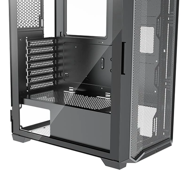 Korpuss|XILENCE|ATX/micro ATX/Mini-ITX|Melns|Midi Tower|PC|XG161