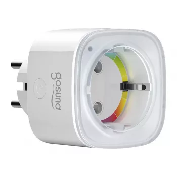 Smart WiFi Socket Gosund EP8‑M 16A — Wi‑Fi remote outlet Saderīga with Xiaomi