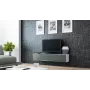 Cama TV statīvs VIGO 140 30/140/40 balts/pelēks glancēts