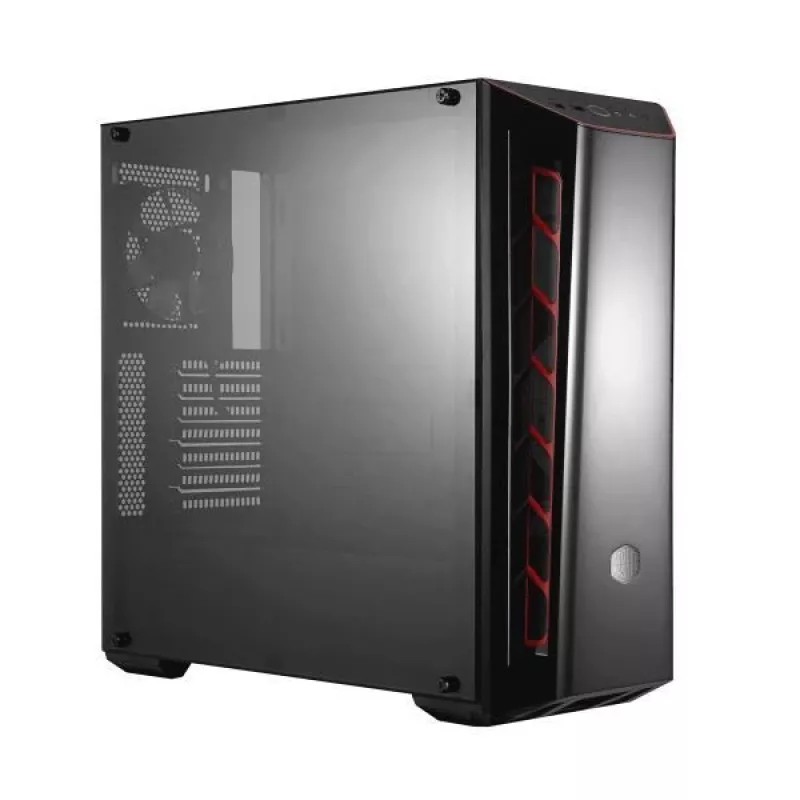 Cooler Master MB520-KGNN-S01 MasterBox 520 Black, ATX, Midi-Tower, caurspīdīgs sānu panelis no malas līdz malai