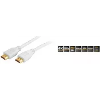 HDMI kabelis ShiverPeaks BS77470-W 1m