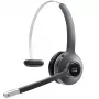 Cisco Headset 561, bezvadu vienas auss DECT austiņas ar vairāku avotu bāzi ASV un Kanādai, ogles krāsa, 1 gada ierobežota atbildības garantija (CP-HS-WL-561-M-EU=)