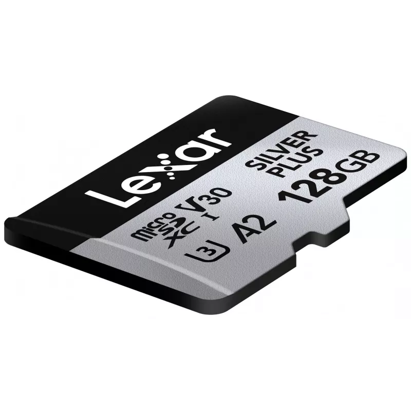 Flash atmiņa Lexar 128GB UHS-I MicroSDXC Professional SILVER PLUS