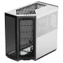 PC korpuss APNX V1, Midi-Tower, ATX, melns/balts