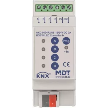 MDT AKD-0424R2.02 LED kontrolieris RGBW 4 kanālu (AKD-0424R2.02)