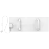 AENO Premium Eco Smart Heater, 700W, Rūdīts stikls, Infrasarkanā + konvekcijas apkures tips, LED displejs Kontaktdakšas tips: Eiropa (E/F tips), BALTA