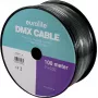 DMX kabelis EUROLITE 2x0.22mm 100m — ekranēts divdzīslu kabelis apgaismojuma vadībai
