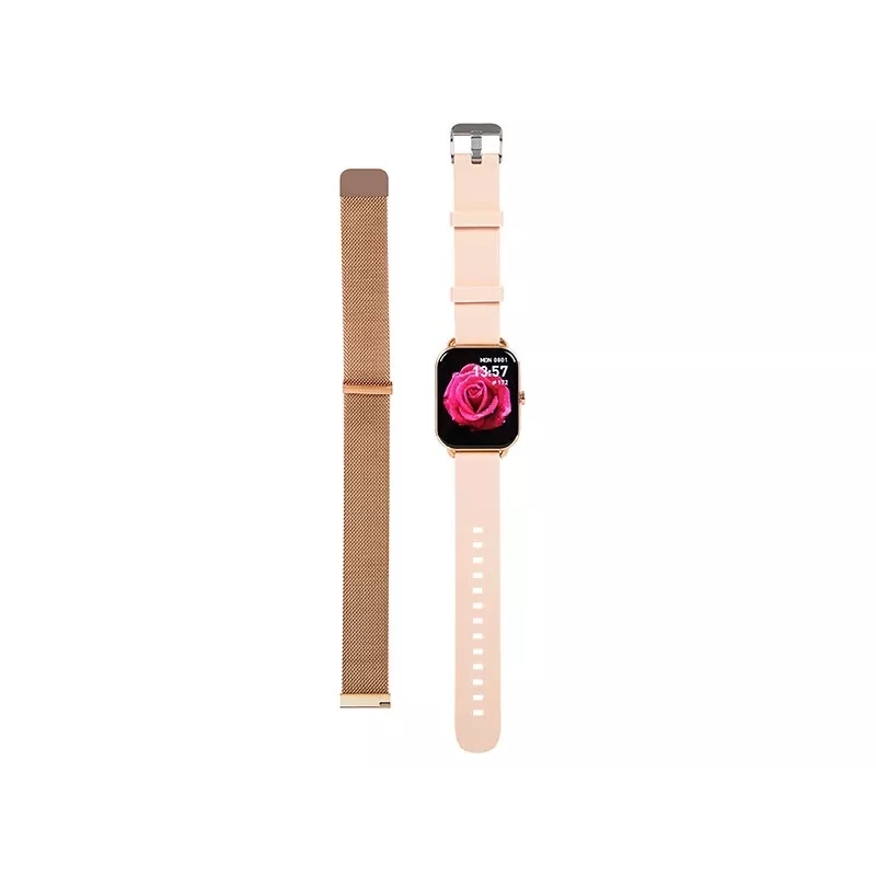Smartwatch X16 Bluetooth rozā