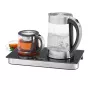 ProfiCook PC-TKS 1056 elektriskā tējkanna 1.7 L Melna, nerūsējošais tērauds, Caurspīdīga