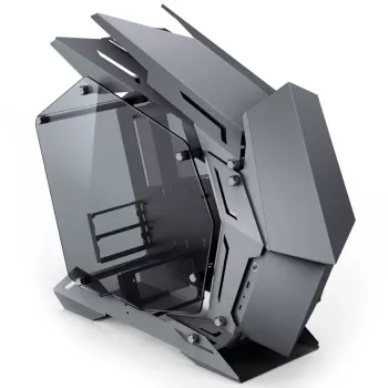 Jonsbo MOD3 Mini Micro-ATX Tower vitrīna ar rūdīto stiklu - Pelēks - Korpuss