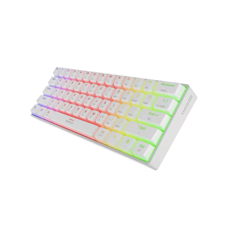 Spēļu tastatūra genesis THOR 660 G2 — bezvadu (2,4 GHz, Bluetooth) un vadu režīmi