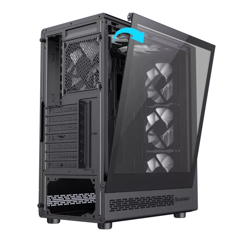 Gamemax | Korpuss | STORM 2 AB | ATX | Melns