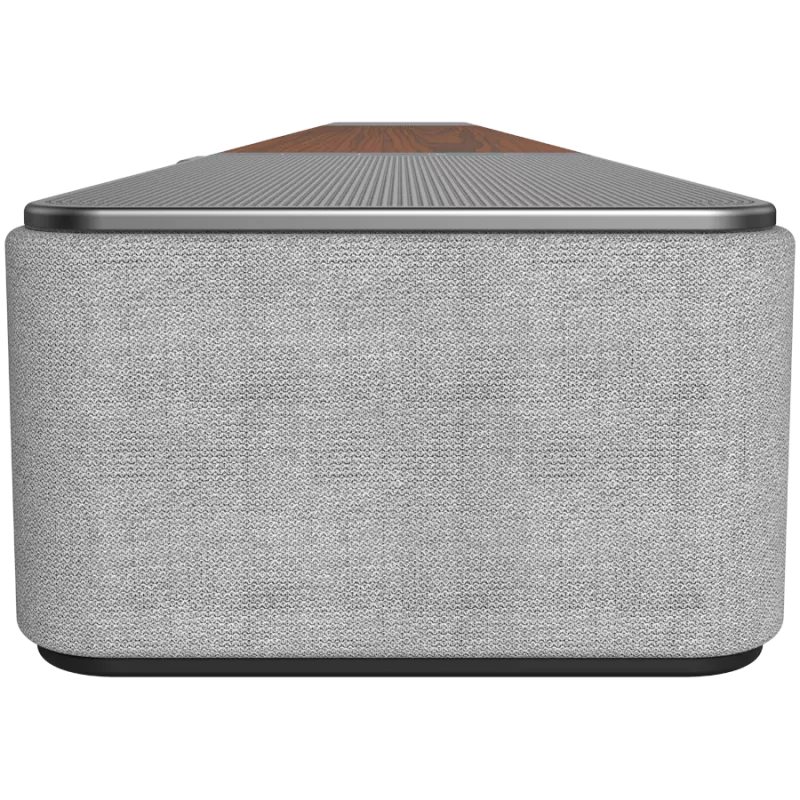 Soundbar skaļrunis KLIPSCH 1073541 — 3.1.2 kanāli, 100 W RMS, iebūvēts zemfrekvences skaļrunis, pelēks/valriekstkoks