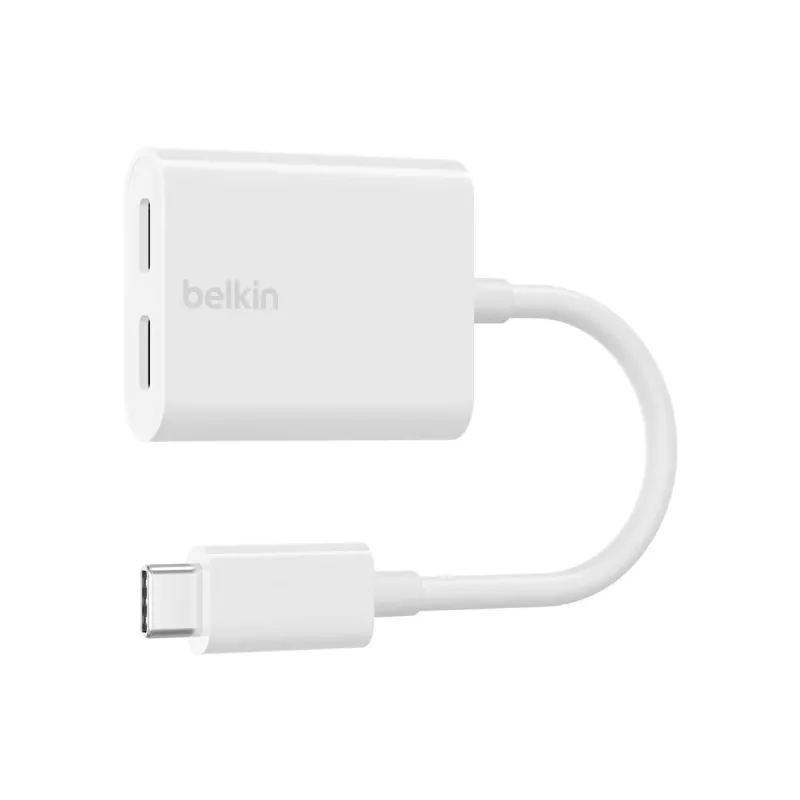 Belkin F7U081BTWH saskarnes centrmezgls USB Type-C balts