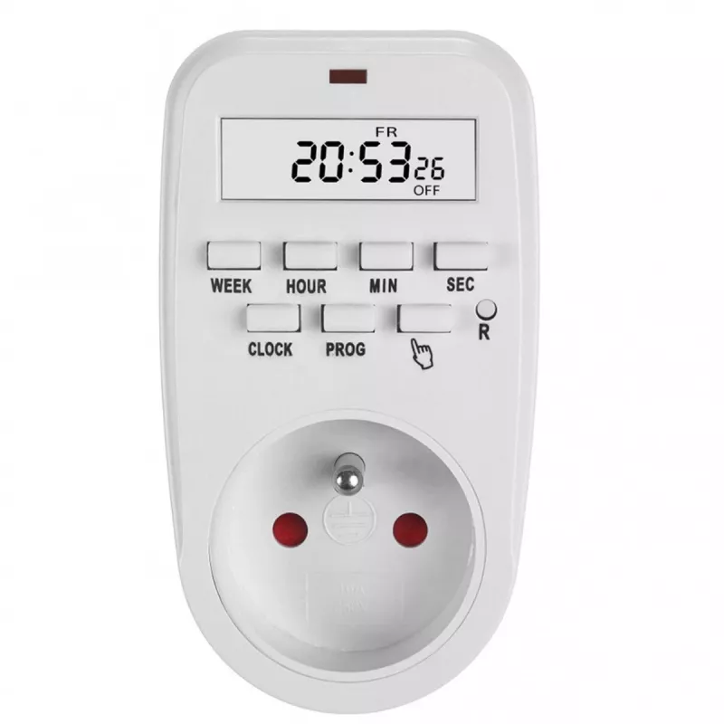 Digitālais taimera slēdzis GreenBlue GB362 — programmējams taimeris elektroierīcēm, modelis GB362