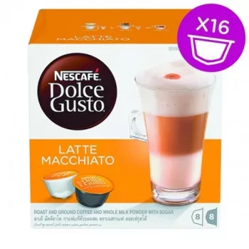 Nescafe Dolce Gusto Latte Macchiato kafija, 8+8 kapsulas