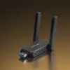 Wi-Fi USB adapteris MERCUSYS MA72XH AX1800 ar augsta pastiprinājuma antenām