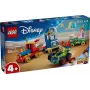 LEGO Disney Toy Story Celebration Train and RC Car komplekts 43264 — 206 detaļas, 4 mini figūriņas, vecumam 4+