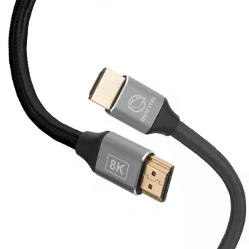 HDMI kabelis MANTA HDMI-3MC 3 m — atbalsta līdz 8K izšķirtspējai