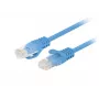 LANBERG tīkla kabelis U/UTP Cat5e PCU6-10CC-0200-B, 2 m, zils, U/UTP, CCA vadi, 26 AWG
