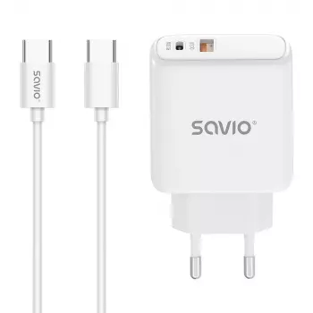 Sienas lādētājs 30W LA-10 SAVIO
