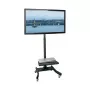 VALUE LCD/TV rullējamais statīvs, 27-47 collas, līdz 35 kg, melns