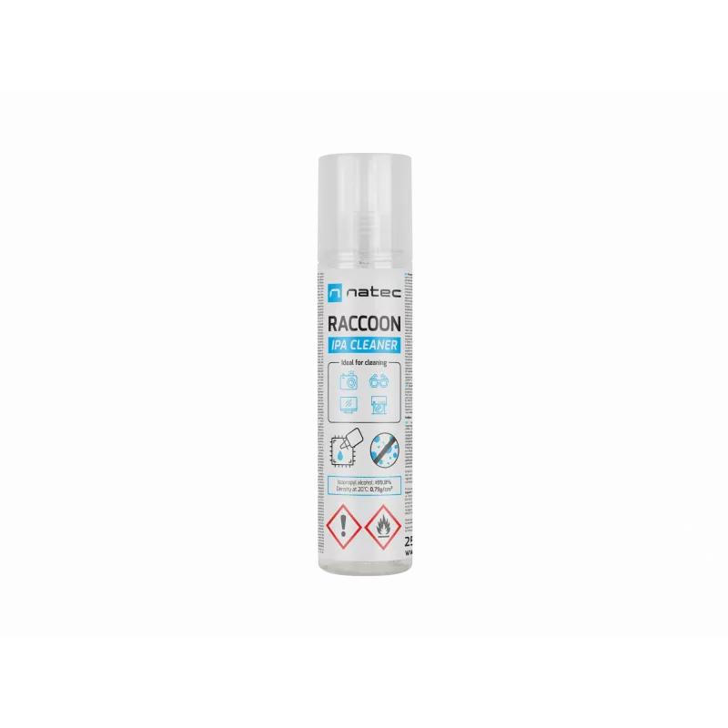 Izopropilspirta aerosols NATEC Raccoon IPA Cleaner 250 ml — NATEC NSC-2450