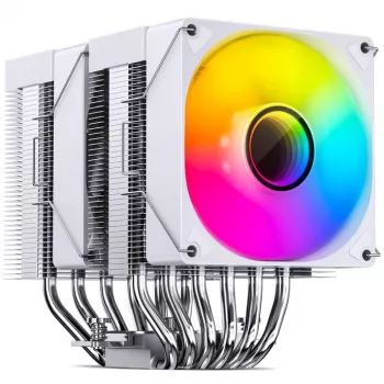 CPU dzesētājs Jonsbo CR-1400 DV2 balta ar 140 mm ventilatoru