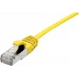 Dexlan tīkla kabelis 858708 0,5 m Cat6a S/FTP dzeltens