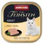 Mitrā kaķu barība animonda Vom Feinsten 100 g — Liellopu gaļa & vista, bez graudiem, bez lipekļa, pieaugušiem kaķiem
