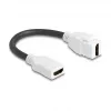 HDMI kabelis DeLOCK 90684 HDMI A tipa standarta 0,2 m balts