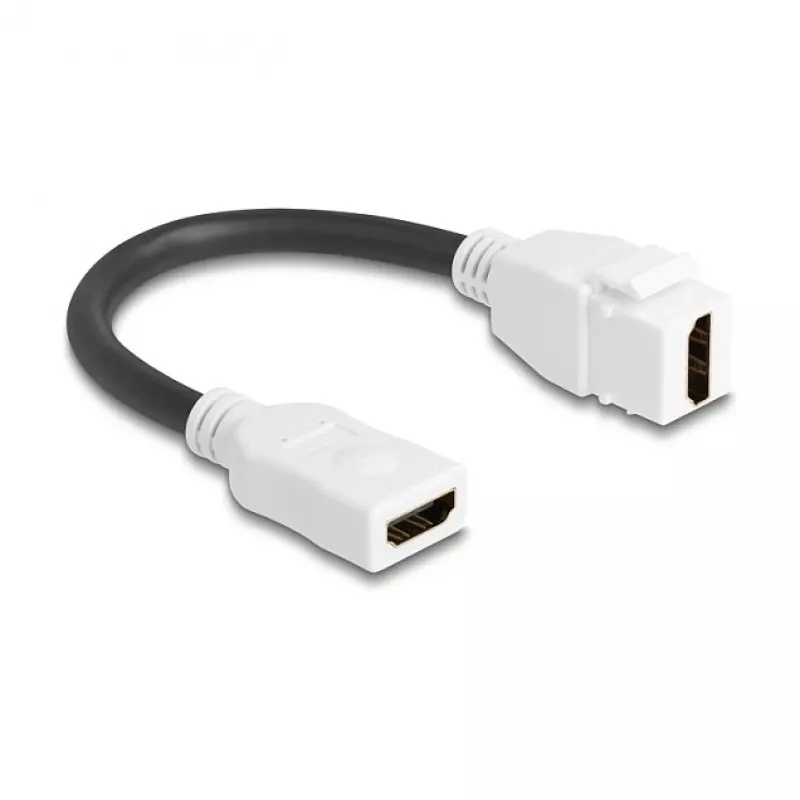 HDMI kabelis DeLOCK 90684 HDMI A tipa standarta 0,2 m balts