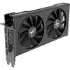 Grafikas karte XFX Radeon RX 7600 — 8 GB GDDR6, PCIe 4.0, 128 bitu, 2x DisplayPort 2.1, HDMI 2.1, 2 ventilatori