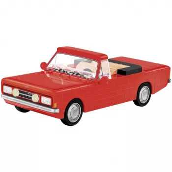 Cobi konstruktora rotaļlieta Opel Rekord C 1700 L kabriolets, modela komplekts, mēroga modelēšanas būvkomplekts