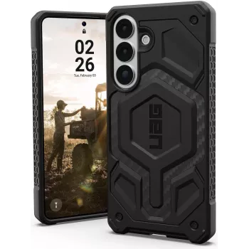 UAG Urban Armor Gear Monarch Pro korpuss ar magnēta moduli | Samsung Galaxy S26+ | oglekļa šķiedra | 214514114242 (214514114242)