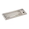 CHERRY TAS G84-4400 vadu tastatūra ar trackball, ASV izkārtojums, gaiši pelēka, USB