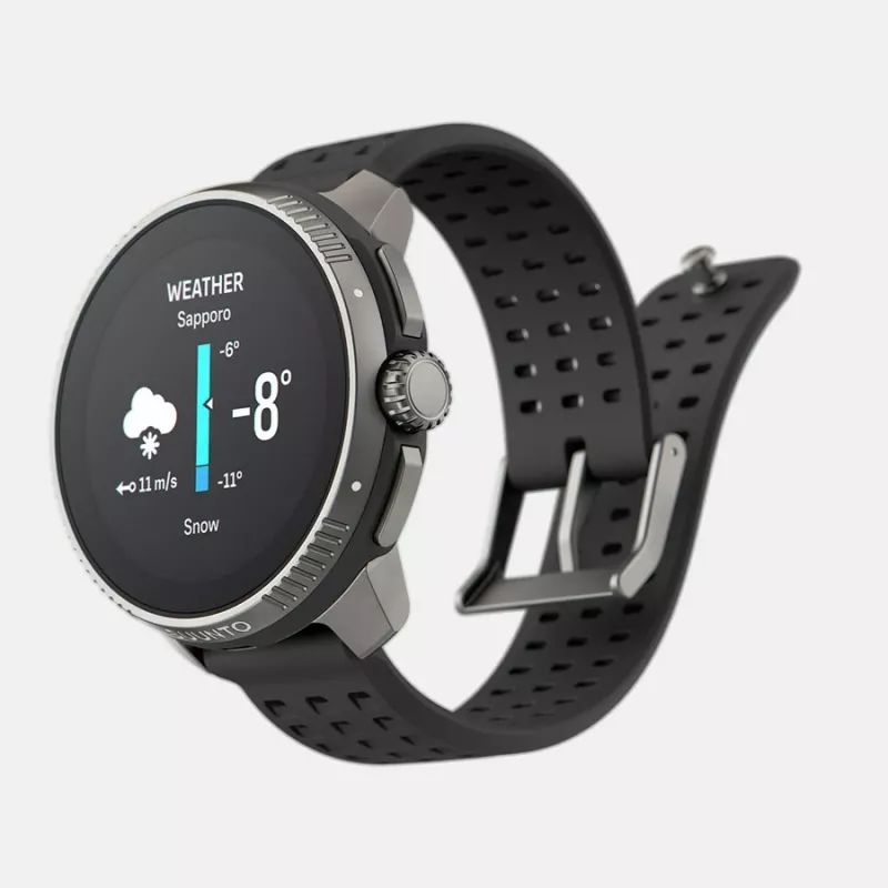 Suunto Race 3.63 cm (1,43) AMOLED 49 mm Digitālais 466 x 466 pikseļi Skārienekrāns Melns GPS (satelīts)