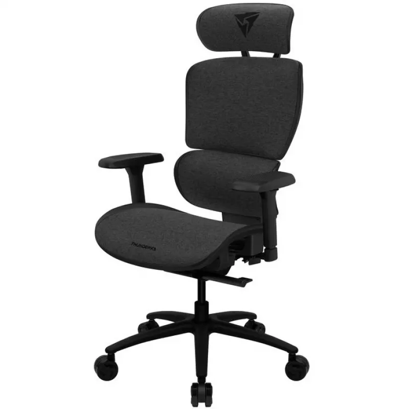 Biroja krēsls Thunder X3 XTC Ergonomic Loft Dark G — augsta atzveltne, regulējami roku balsti