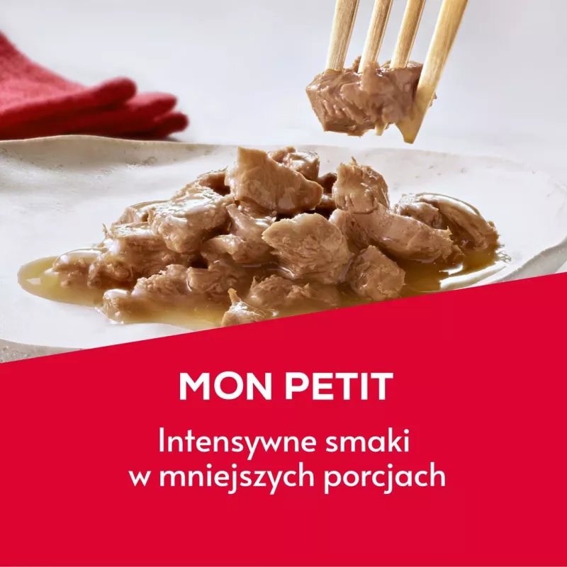 GOURMET Mon Petit Fish Mix - mitrā kaķu barība - 6 x 50 g